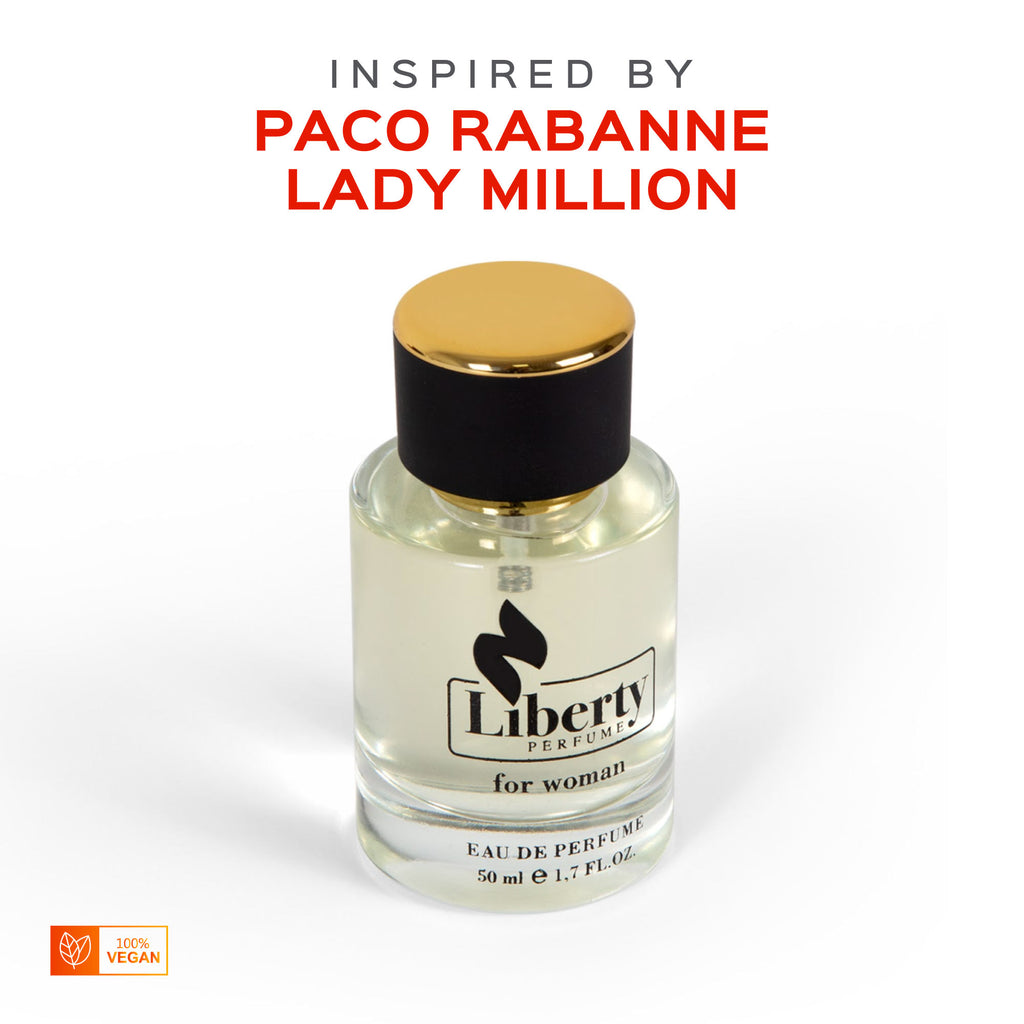 W-34 Inspired By Paco Rabanne Lady Million For Woman Perfume - Liberty Cosmetics LLC